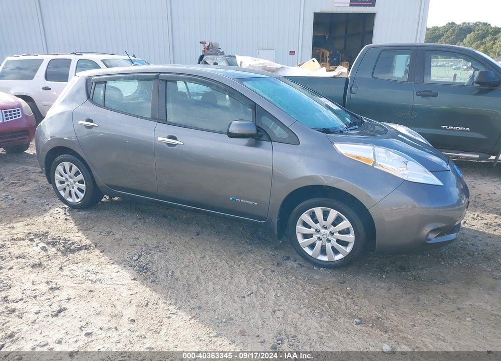 2016 NISSAN LEAF S VIN: 1N4AZ0CP6GC307383