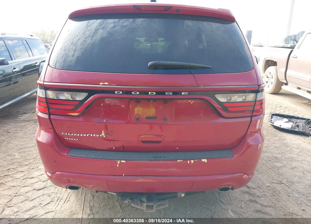 2014 DODGE DURANGO SXT VIN: 1C4RDJAG0EC394442