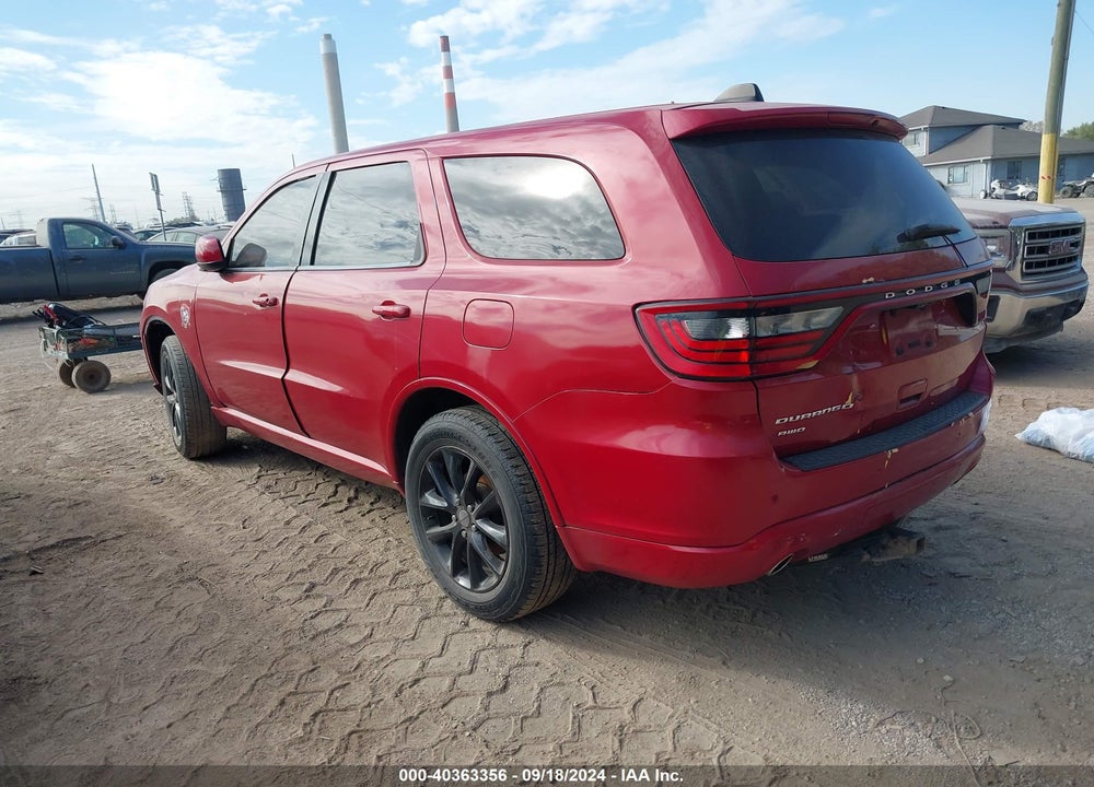 2014 DODGE DURANGO SXT VIN: 1C4RDJAG0EC394442