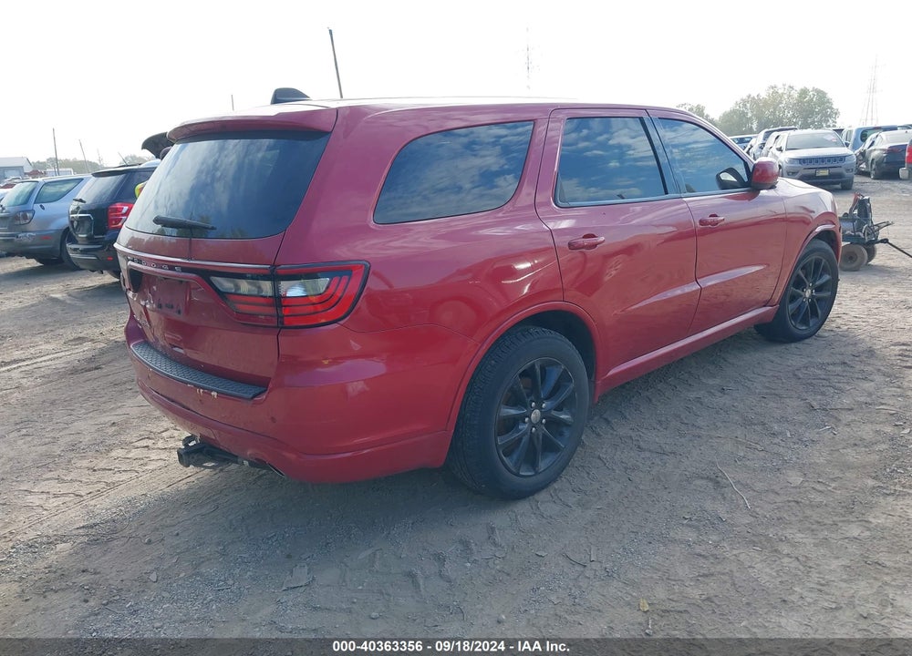 2014 DODGE DURANGO SXT VIN: 1C4RDJAG0EC394442