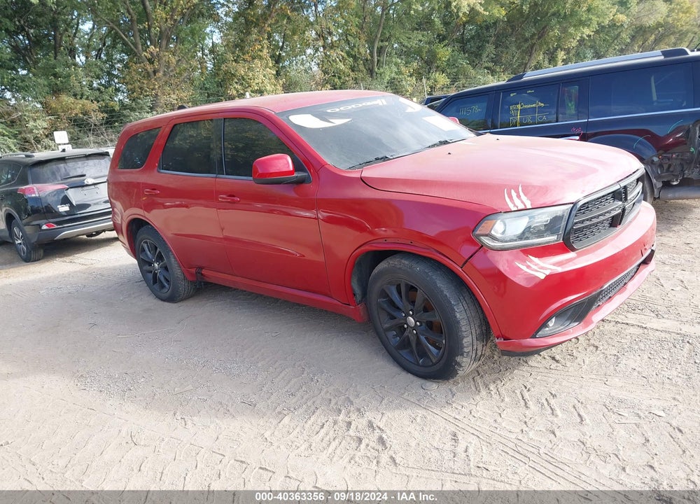 2014 DODGE DURANGO SXT VIN: 1C4RDJAG0EC394442