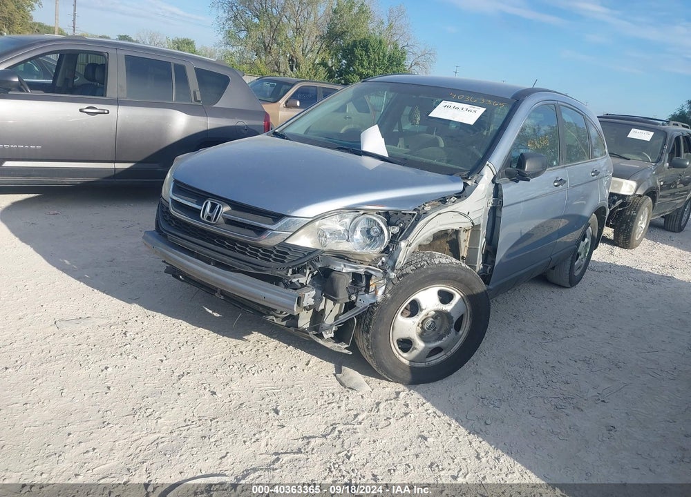 2010 HONDA CR-V LX VIN: 5J6RE4H35AL034119