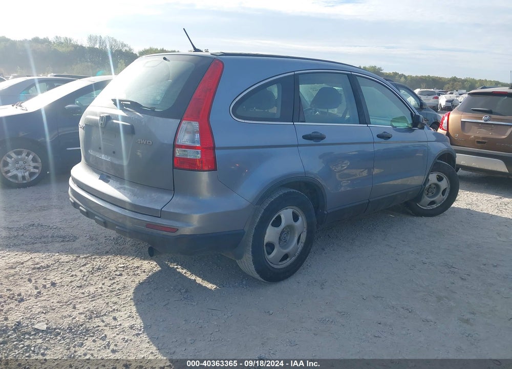 2010 HONDA CR-V LX VIN: 5J6RE4H35AL034119