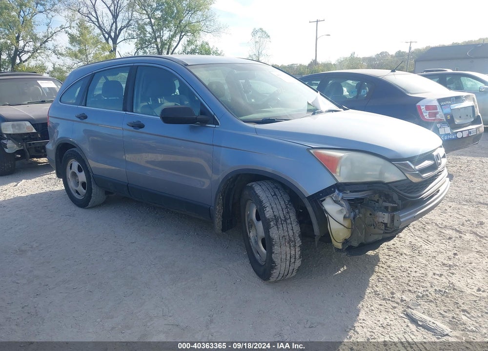 2010 HONDA CR-V LX VIN: 5J6RE4H35AL034119