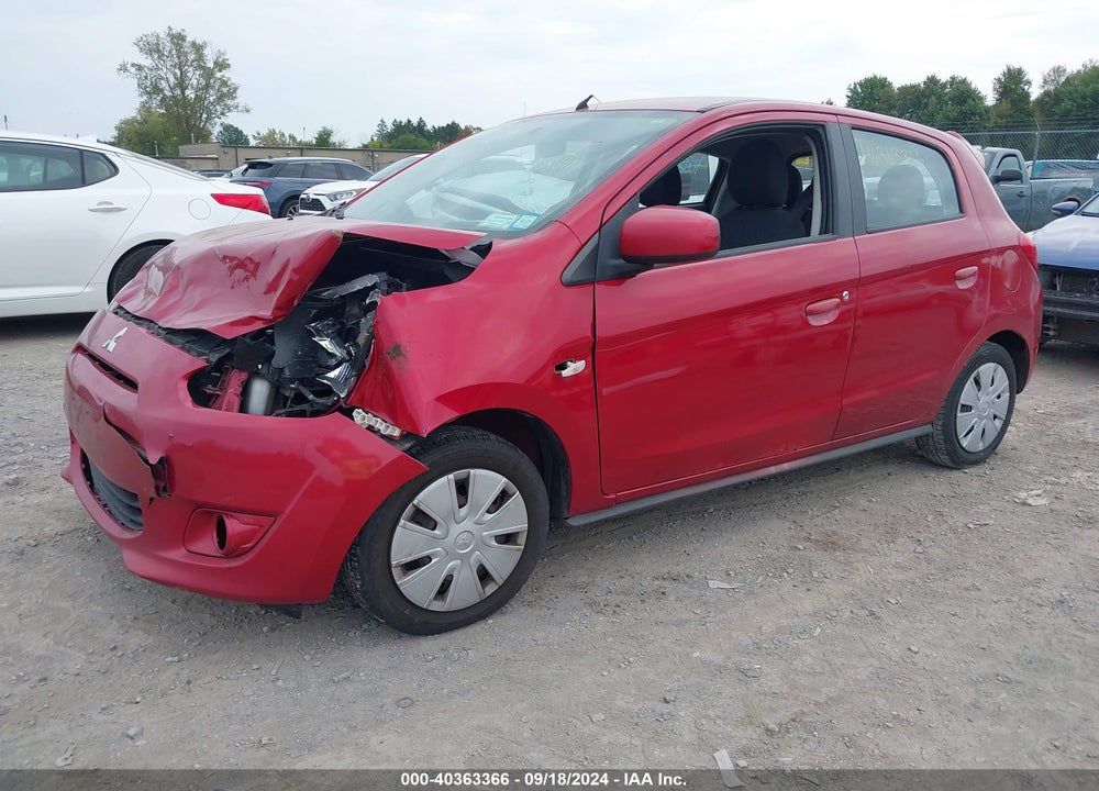 2014 MITSUBISHI MIRAGE DE VIN: ML32A3HJ9EH007772