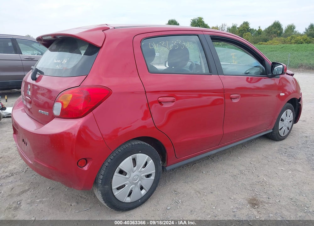 2014 MITSUBISHI MIRAGE DE VIN: ML32A3HJ9EH007772