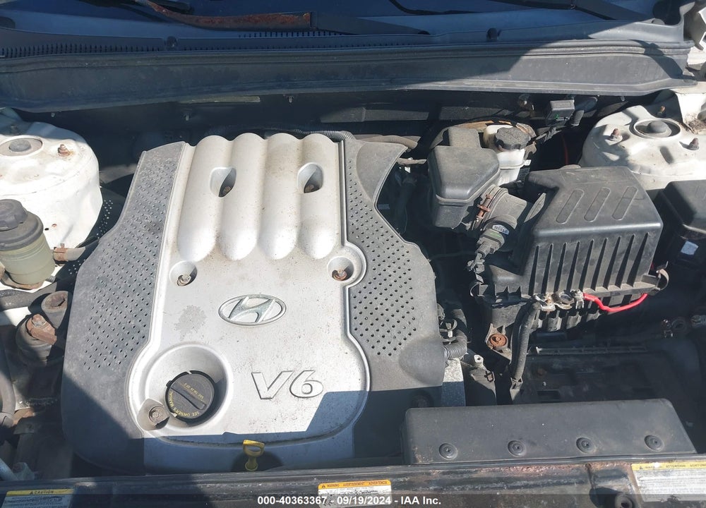 2007 HYUNDAI SANTA FE GLS VIN: 5NMSG73D27H035273