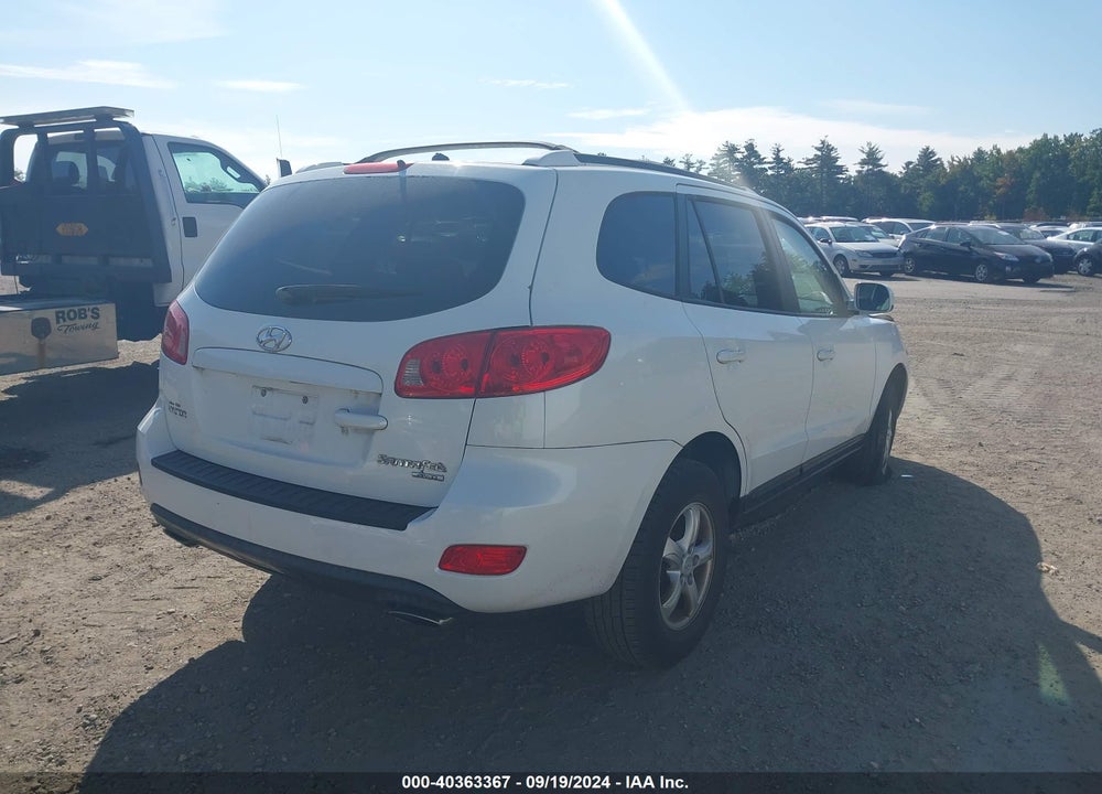 2007 HYUNDAI SANTA FE GLS VIN: 5NMSG73D27H035273