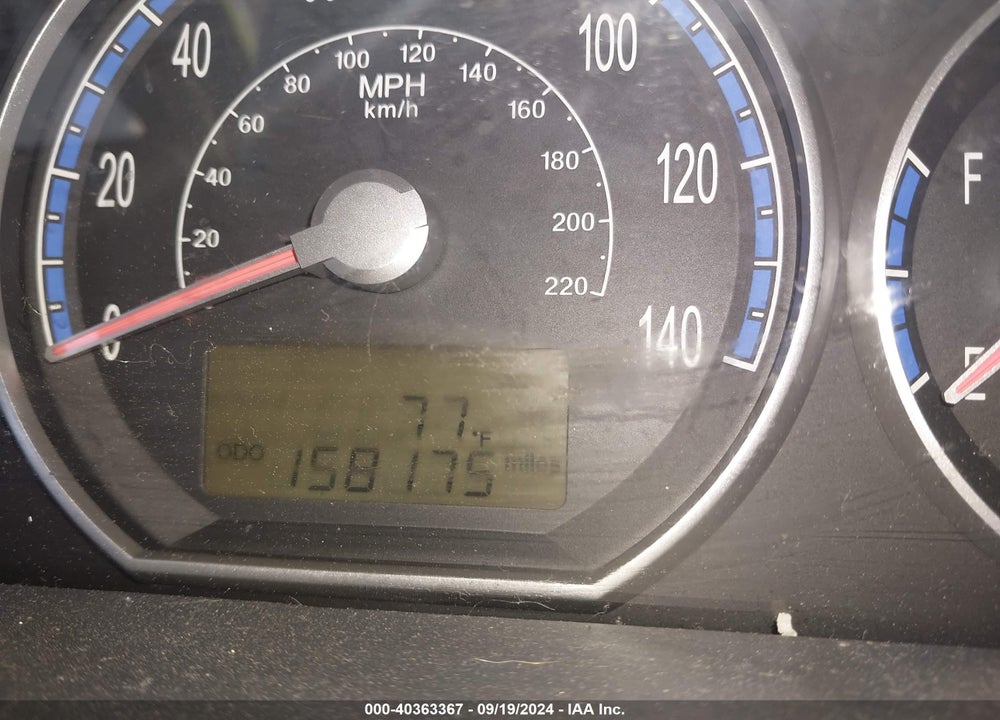 2007 HYUNDAI SANTA FE GLS VIN: 5NMSG73D27H035273
