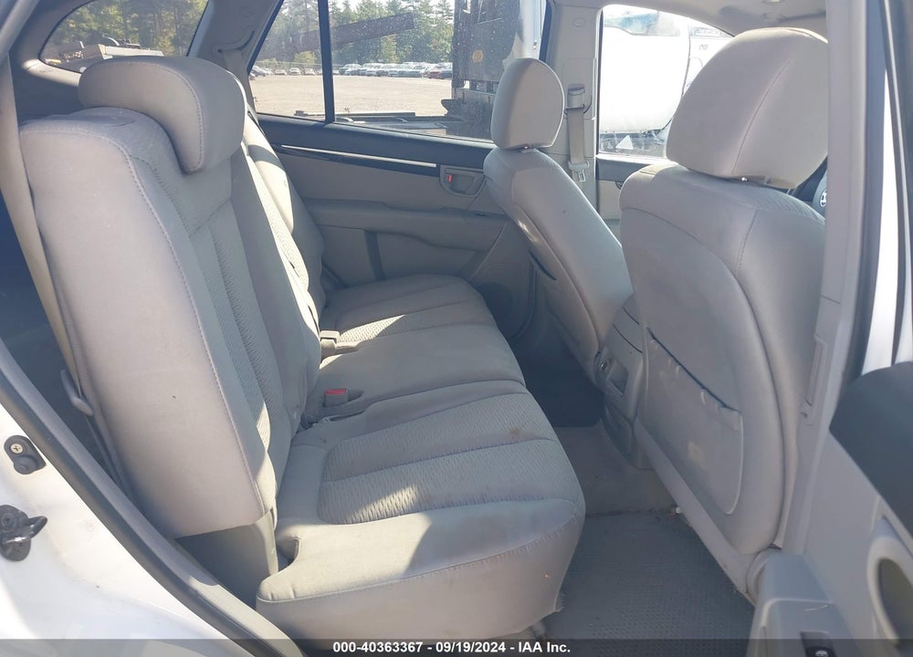 2007 HYUNDAI SANTA FE GLS VIN: 5NMSG73D27H035273