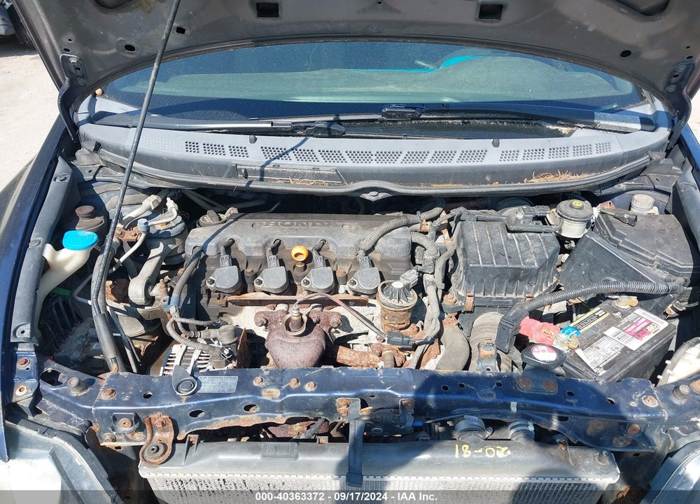 2006 HONDA CIVIC EX VIN: 1HGFA15846L008493