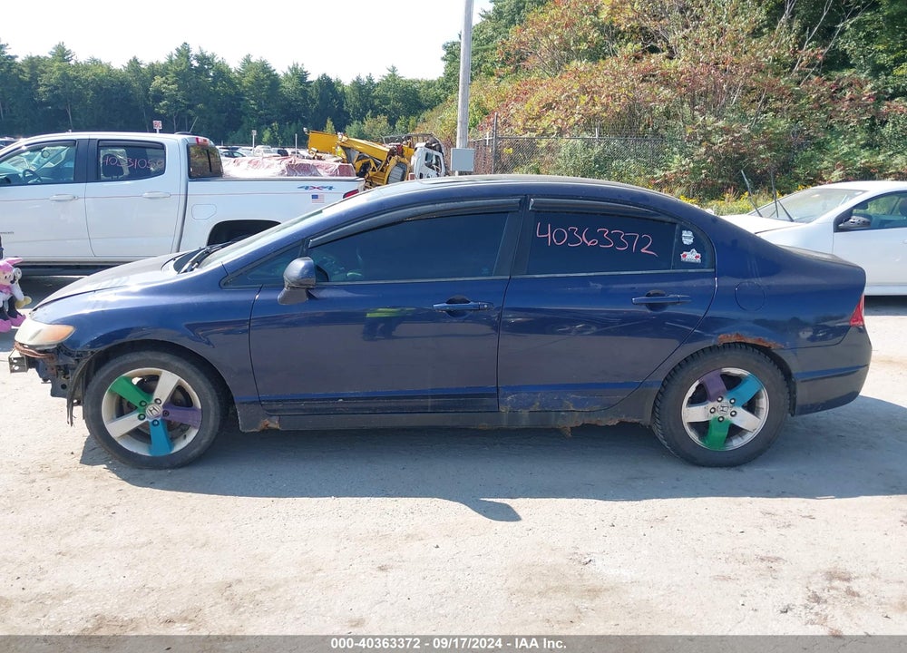 2006 HONDA CIVIC EX VIN: 1HGFA15846L008493