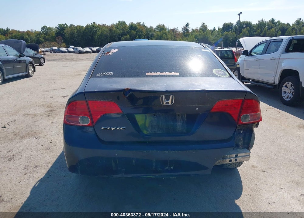 2006 HONDA CIVIC EX VIN: 1HGFA15846L008493
