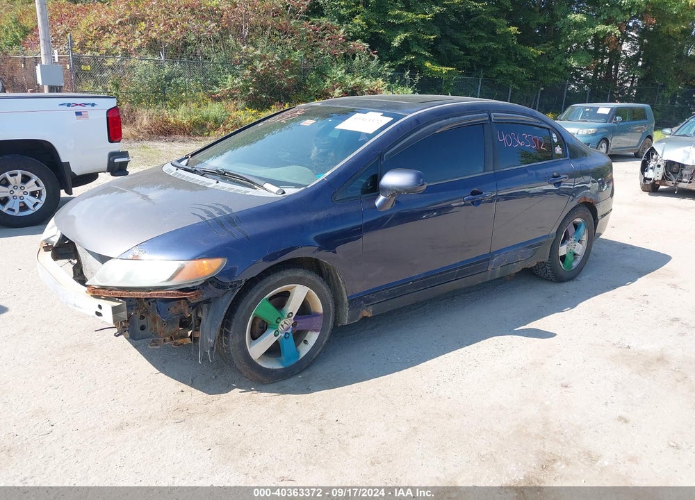 2006 HONDA CIVIC EX VIN: 1HGFA15846L008493