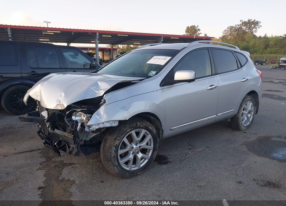 2012 NISSAN ROGUE SV W/SL PKG VIN: JN8AS5MV5CW386907
