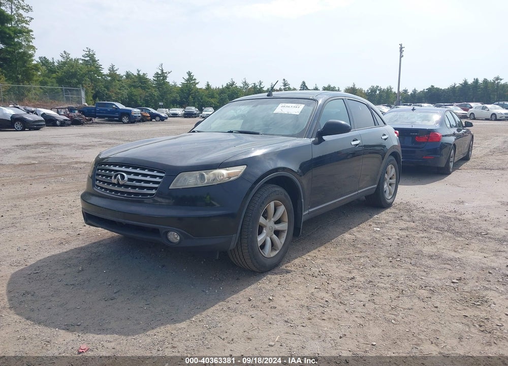 2003 INFINITI FX35 VIN: JNRAS08W93X002557