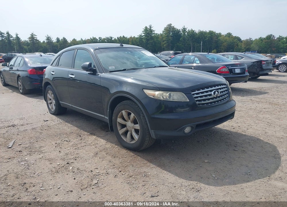 2003 INFINITI FX35 VIN: JNRAS08W93X002557