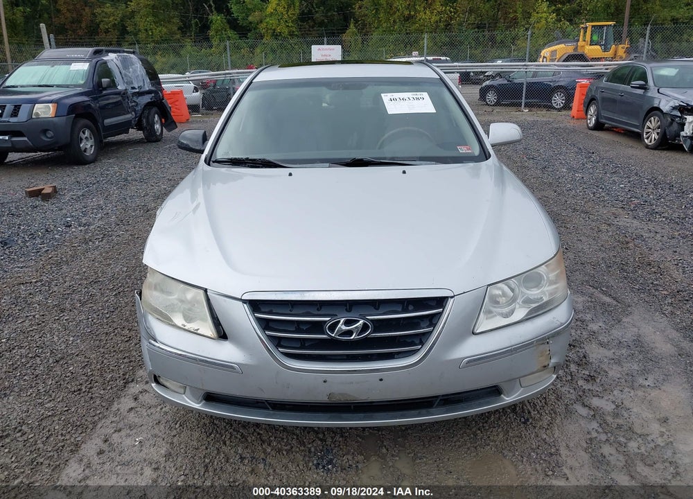 2009 HYUNDAI SONATA LIMITED V6 VIN: 5NPEU46F29H425460