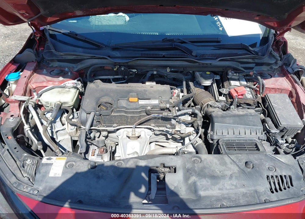 2019 HONDA CIVIC LX VIN: 19XFC2F65KE003768