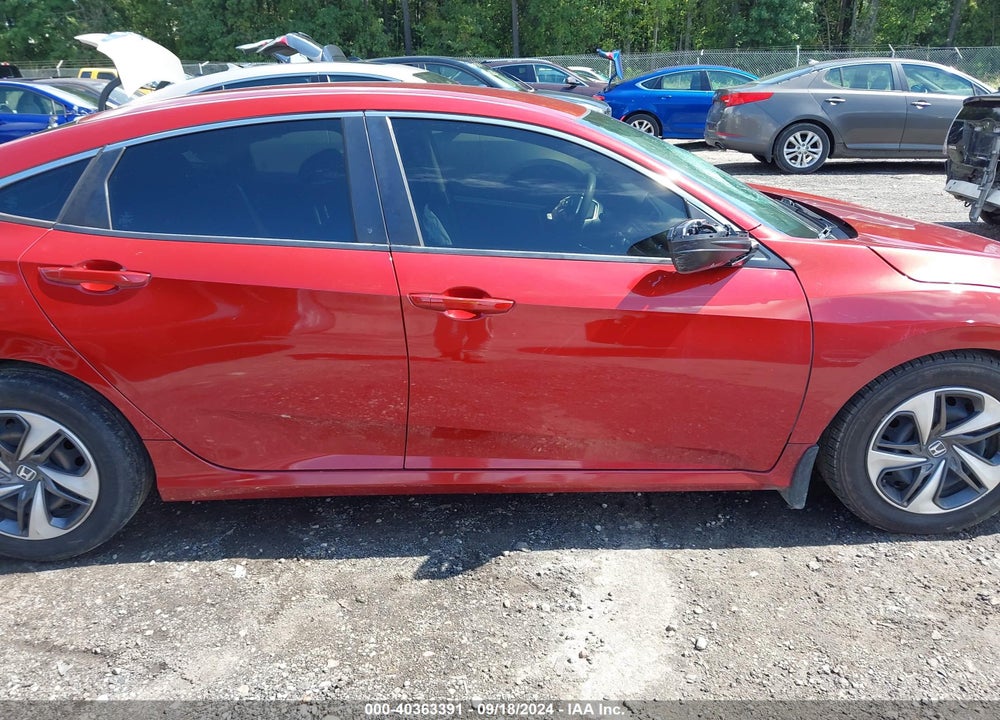 2019 HONDA CIVIC LX VIN: 19XFC2F65KE003768