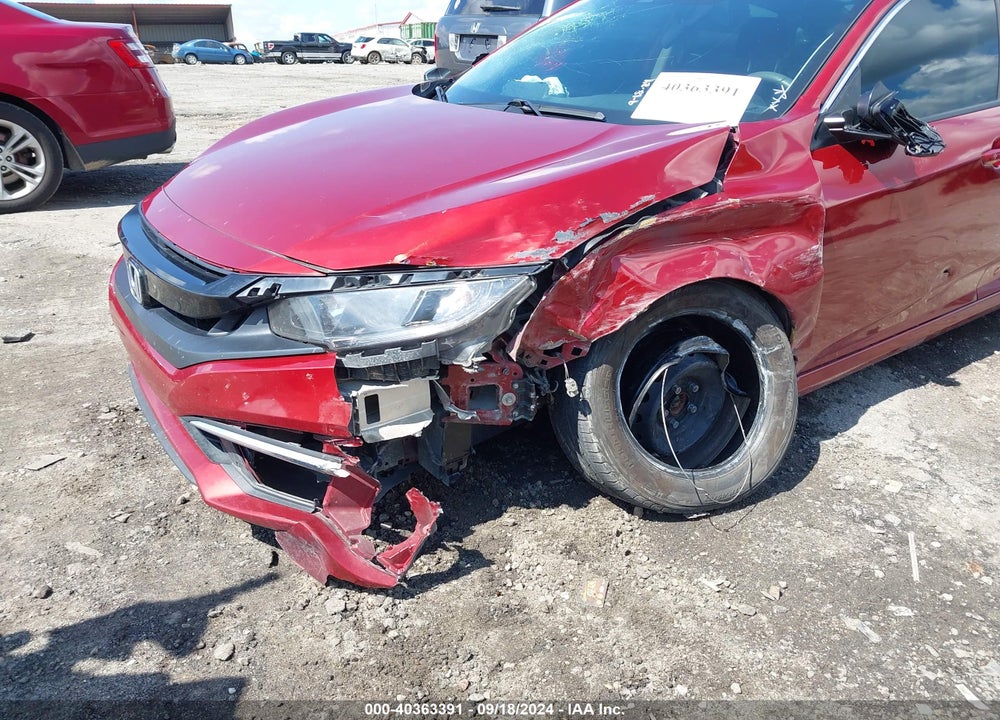 2019 HONDA CIVIC LX VIN: 19XFC2F65KE003768