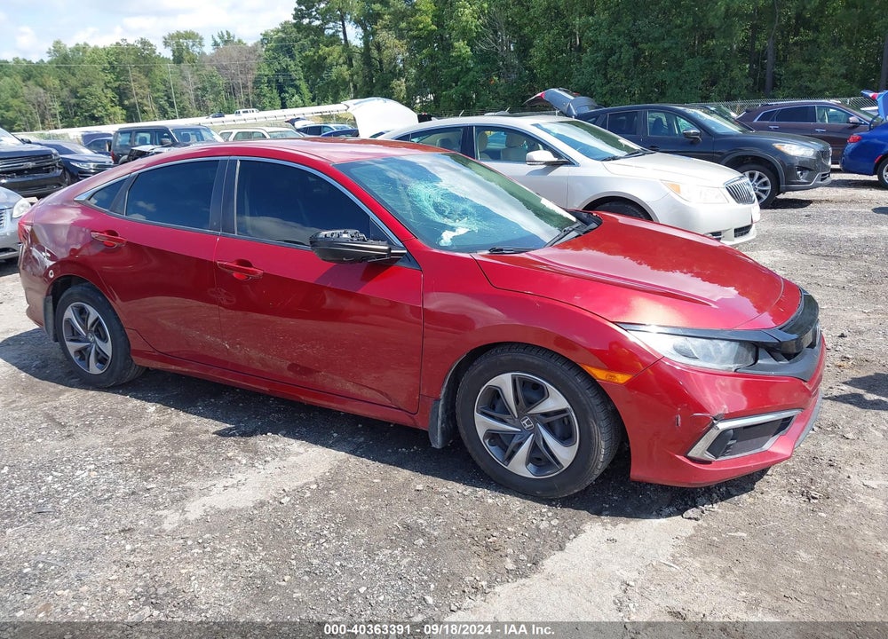 2019 HONDA CIVIC LX VIN: 19XFC2F65KE003768