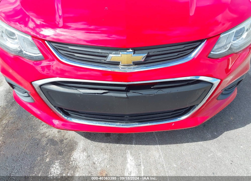 2017 CHEVROLET SONIC LT AUTO VIN: 1G1JD5SH9H4108378