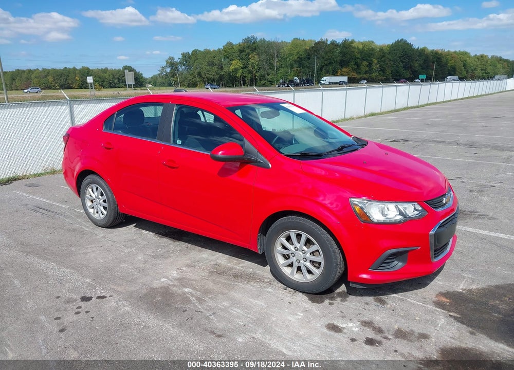 2017 CHEVROLET SONIC LT AUTO VIN: 1G1JD5SH9H4108378