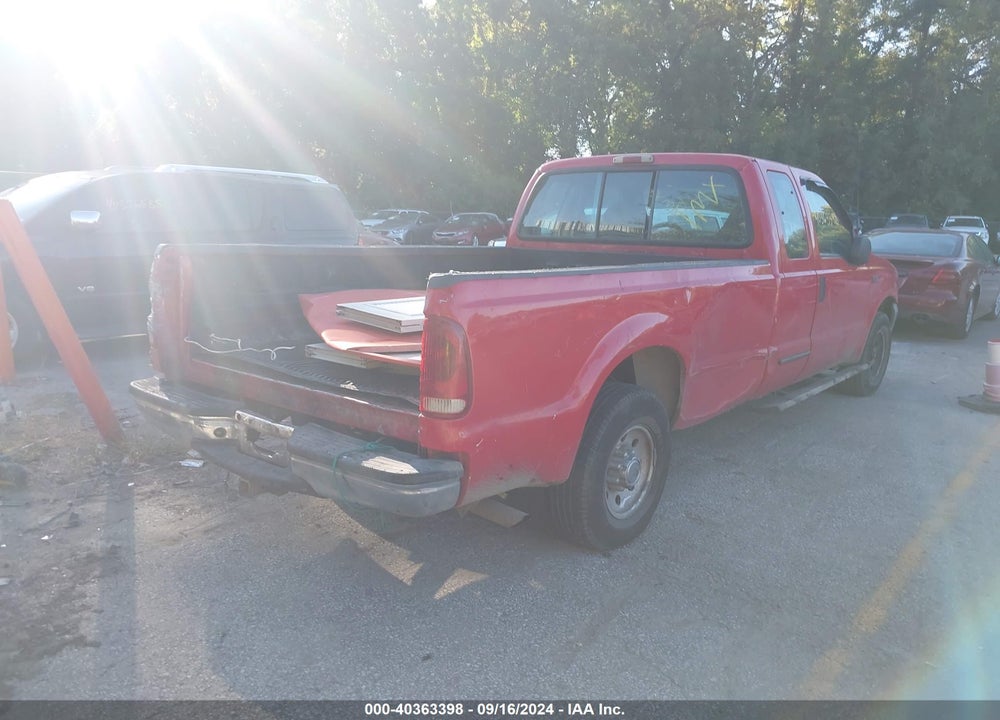 2000 FORD F-250 LARIAT/XL/XLT VIN: 1FTNX20L0YEA21078