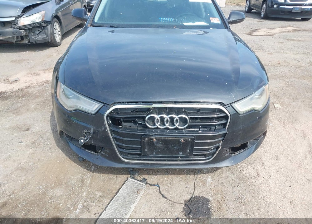 2012 AUDI A6 3.0 PREMIUM VIN: WAUGGAFC2CN039792