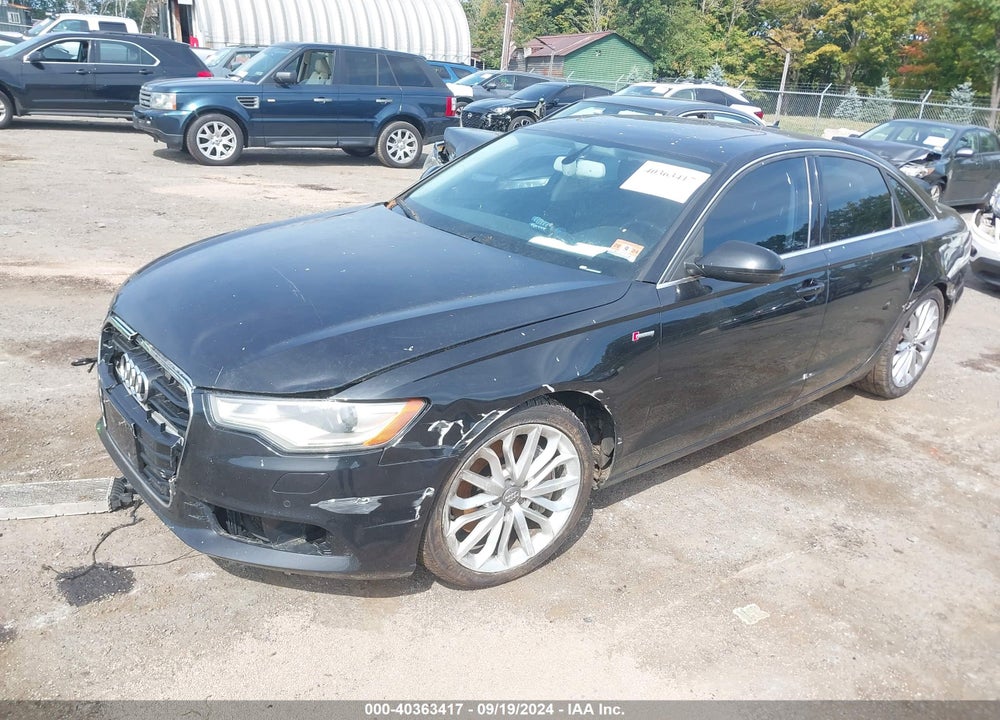 2012 AUDI A6 3.0 PREMIUM VIN: WAUGGAFC2CN039792
