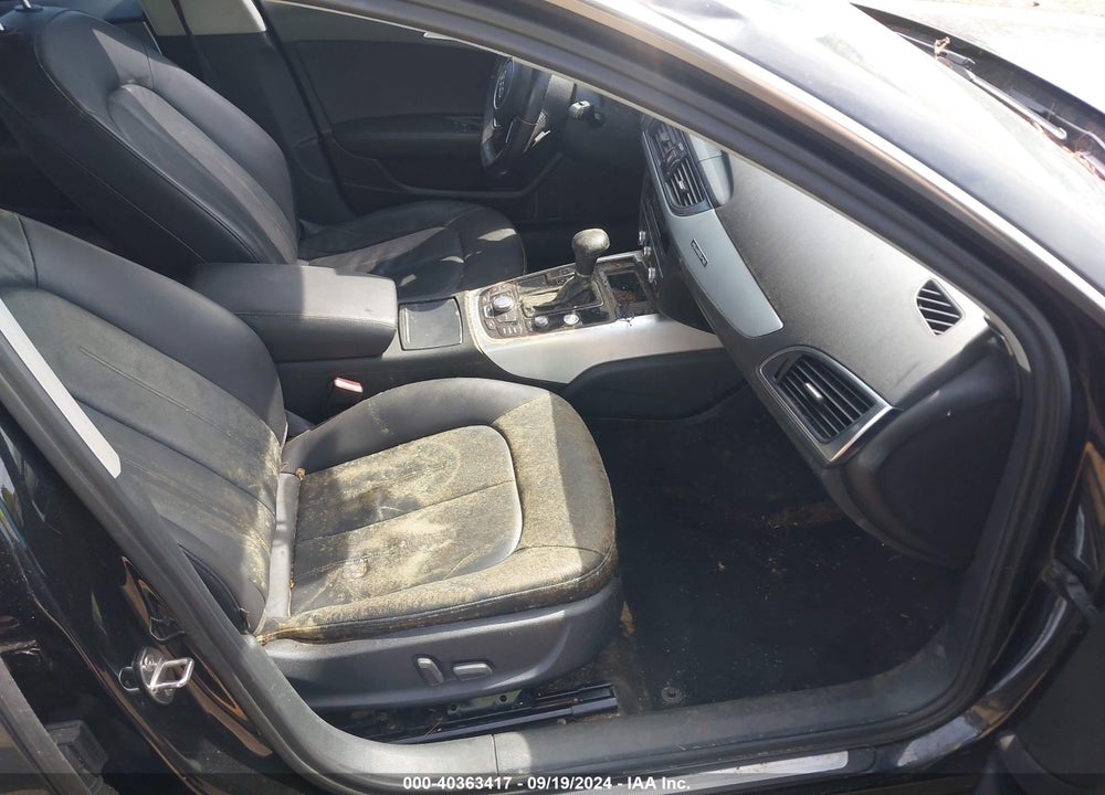 2012 AUDI A6 3.0 PREMIUM VIN: WAUGGAFC2CN039792