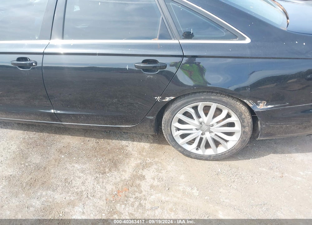 2012 AUDI A6 3.0 PREMIUM VIN: WAUGGAFC2CN039792
