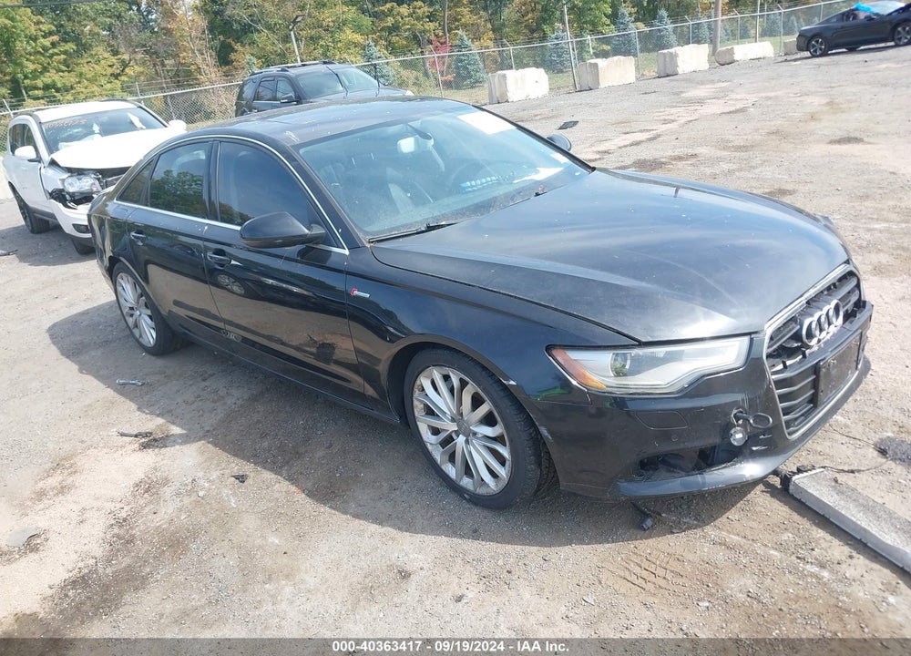 2012 AUDI A6 3.0 PREMIUM VIN: WAUGGAFC2CN039792