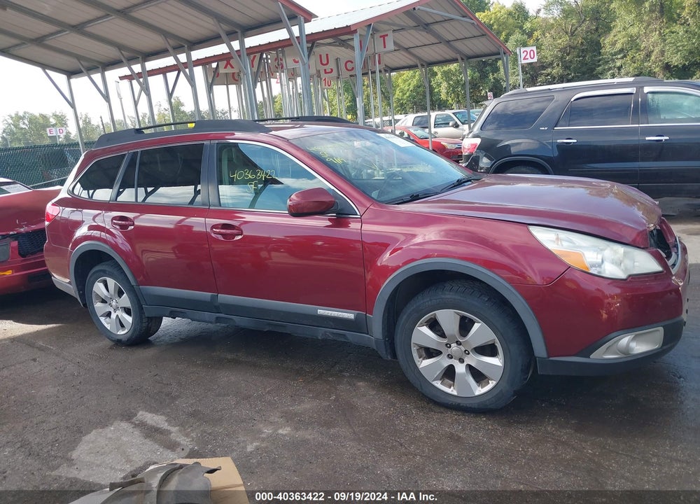2011 SUBARU OUTBACK 2.5I PREMIUM VIN: 4S4BRBCC9B3338039