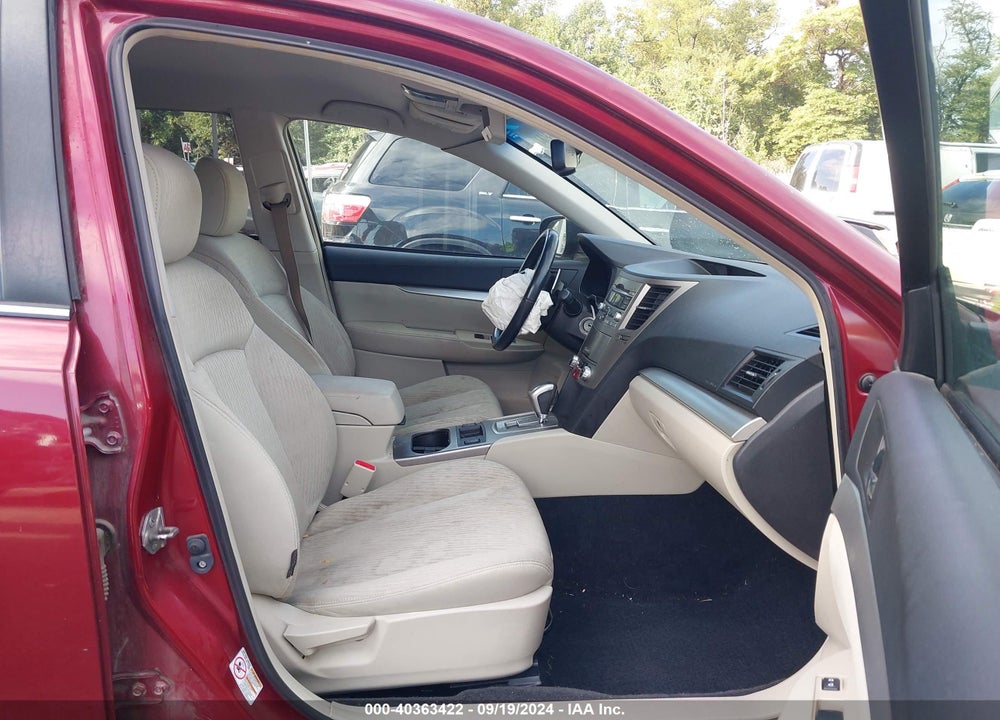 2011 SUBARU OUTBACK 2.5I PREMIUM VIN: 4S4BRBCC9B3338039