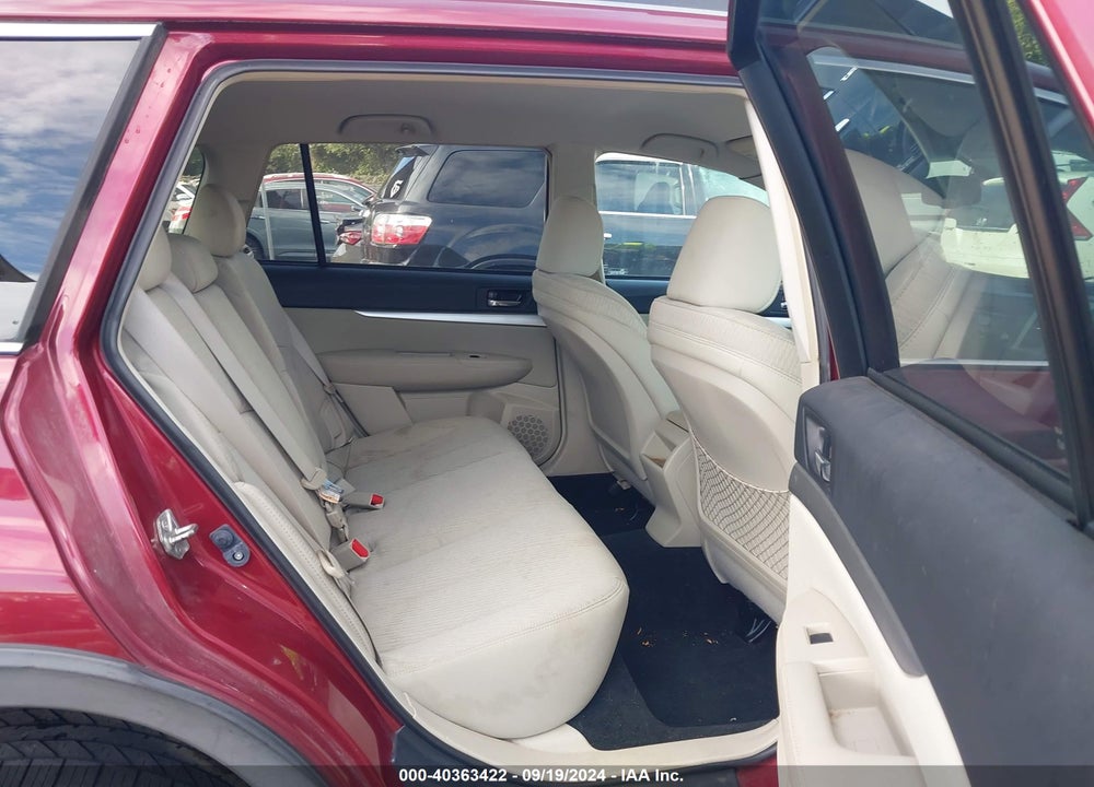 2011 SUBARU OUTBACK 2.5I PREMIUM VIN: 4S4BRBCC9B3338039