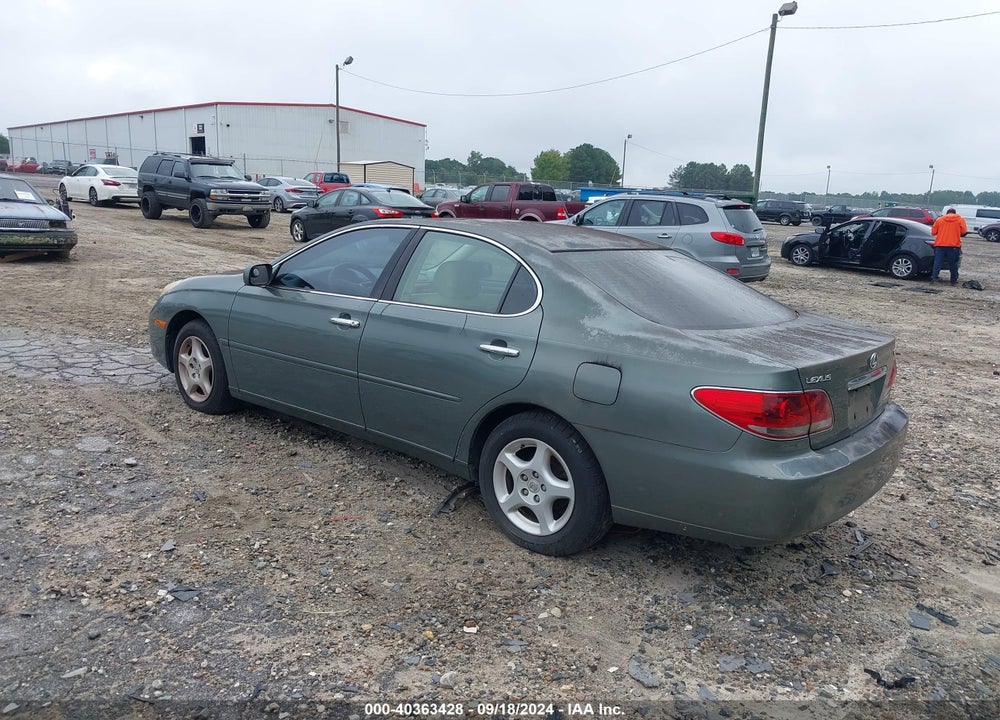 2005 LEXUS ES 330 VIN: JTHBA30G655061947