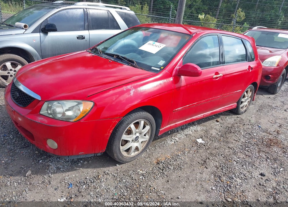 2005 KIA SPECTRA5 VIN: KNAFE161055073118
