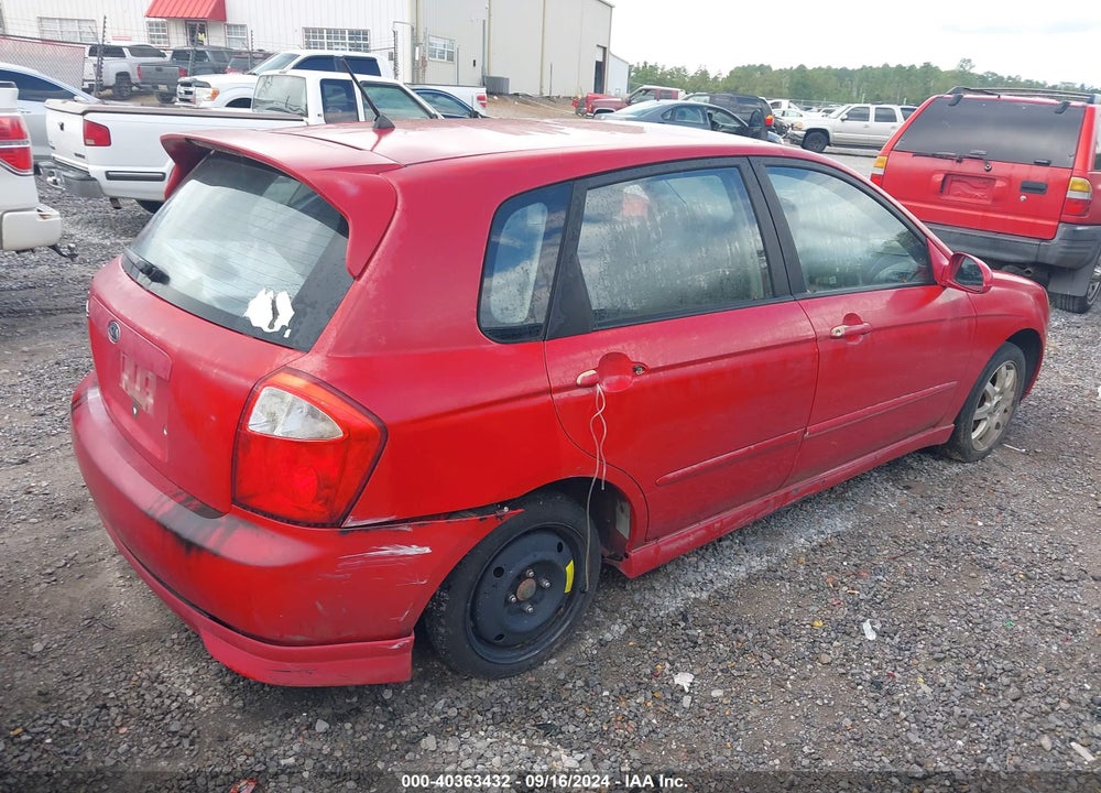 2005 KIA SPECTRA5 VIN: KNAFE161055073118