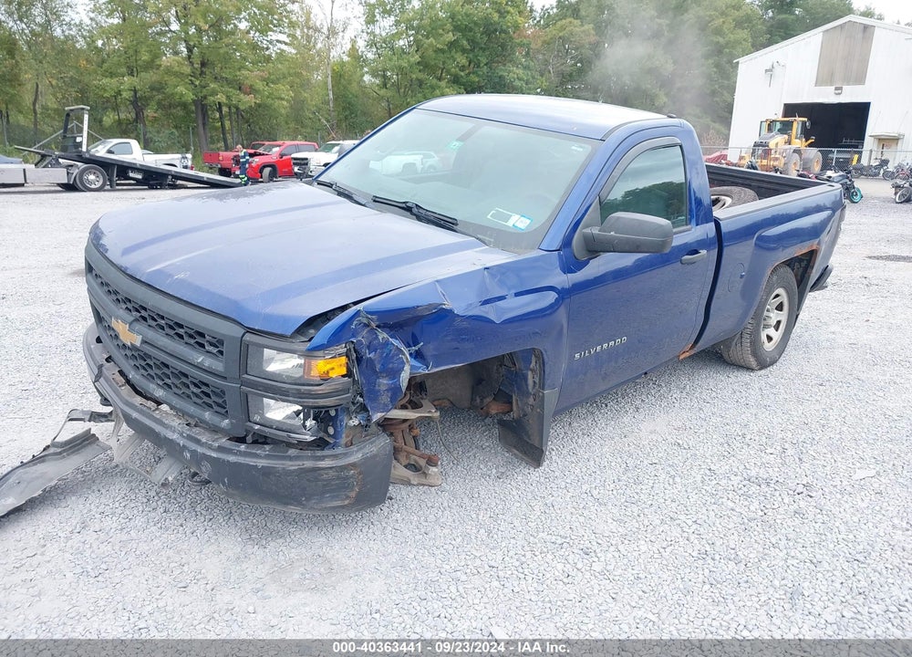 2014 CHEVROLET SILVERADO 1500 WORK TRUCK 1WT VIN: 1GCNKPEC1EZ257067