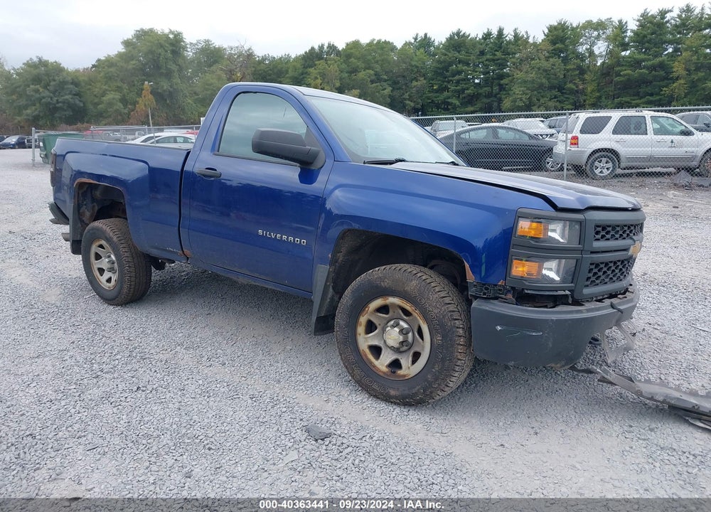 2014 CHEVROLET SILVERADO 1500 WORK TRUCK 1WT VIN: 1GCNKPEC1EZ257067