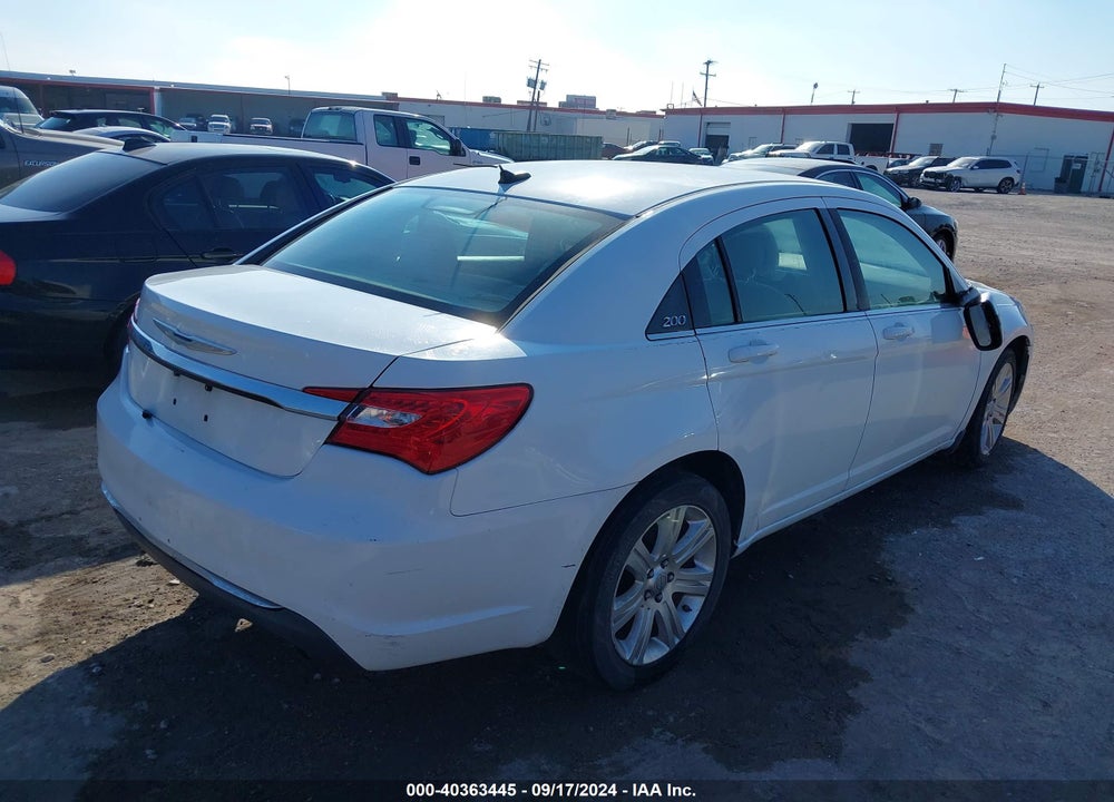 2012 CHRYSLER 200 TOURING VIN: 1C3CCBBB3CN186269
