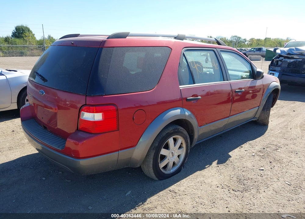 2006 FORD FREESTYLE SE VIN: 1FMZK04176GA39118