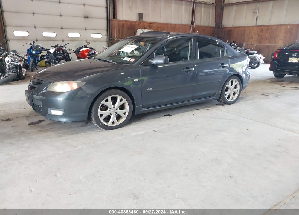 2008 MAZDA 3 S GRAND TOURING VIN: JM1BK324881111986