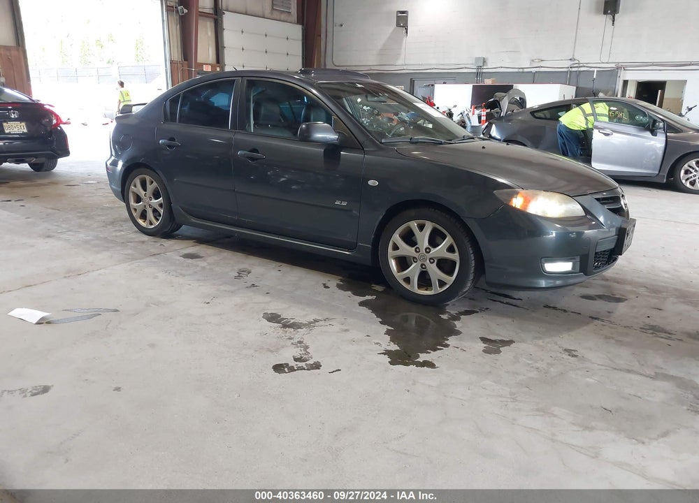 2008 MAZDA 3 S GRAND TOURING VIN: JM1BK324881111986