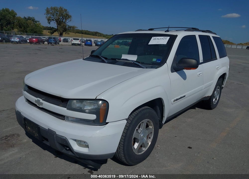 2004 CHEVROLET TRAILBLAZER VIN: 1GNDT13S242333250