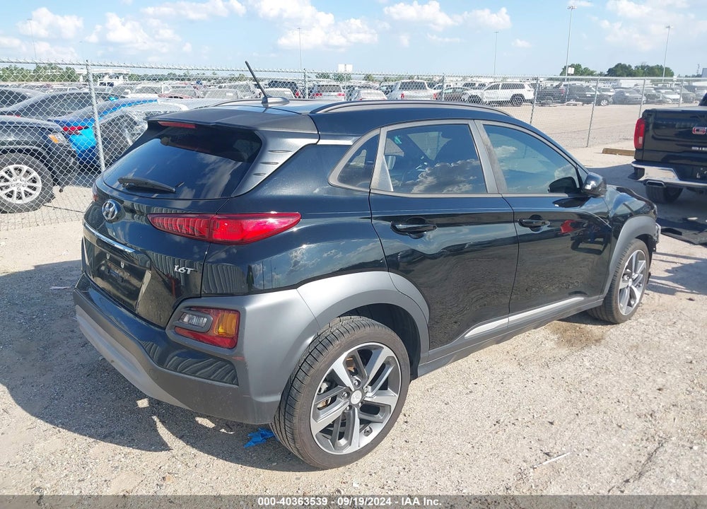 2018 HYUNDAI KONA LIMITED VIN: KM8K33A5XJU106697