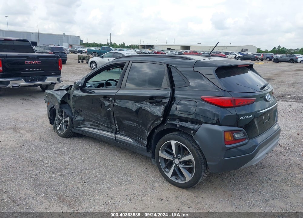 2018 HYUNDAI KONA LIMITED VIN: KM8K33A5XJU106697