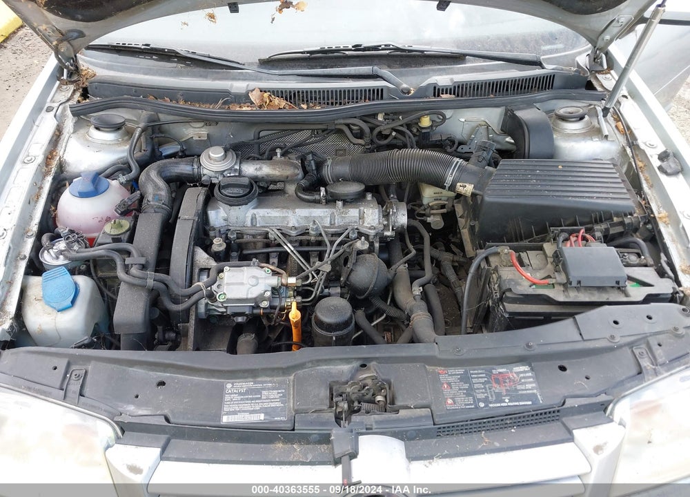 2003 VOLKSWAGEN JETTA GL TDI VIN: WVWRP61J43W575734